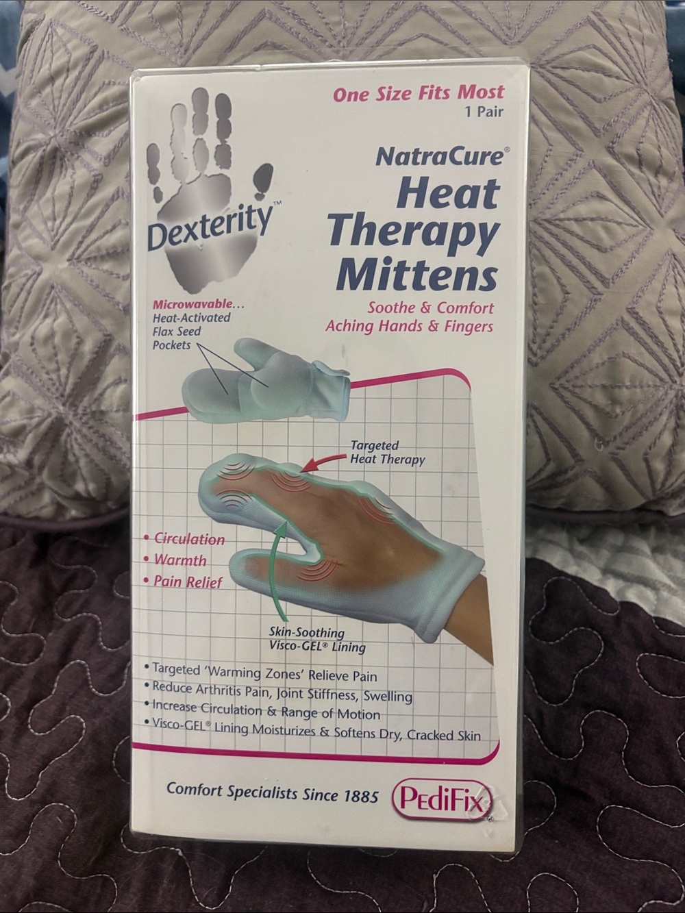 🆕 NatraCure Heat Therapy Mittens